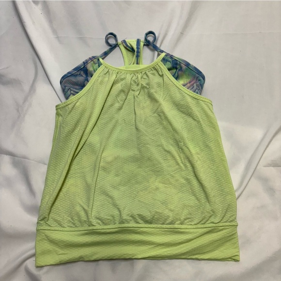 Ivivva Girls Size 8 Bundle 5 Piece Shelf Bra Tank Tops Long Sleeve and Sweater - Picture 8 of 10